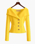 Kenny – Ribbed Button-Up Cardigan