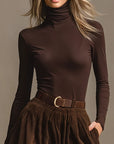 Aveline | two-piece set (turtleneck & maxi skirt)