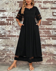 Aubrey™ – Flattering Tummy-Smoothing Midi Dress