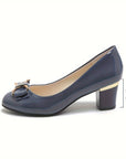 Evelyn | Classic Bow Heels
