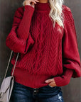 Lory | Casual Long Sleeve Knitted Sweater
