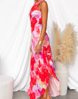 Adeline™ | Vibrant Tropical Evening Dress