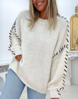 Elara – Cozy Long Sleeve Round Neck Sweater