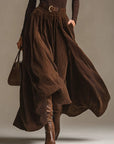 Aveline | two-piece set (turtleneck & maxi skirt)