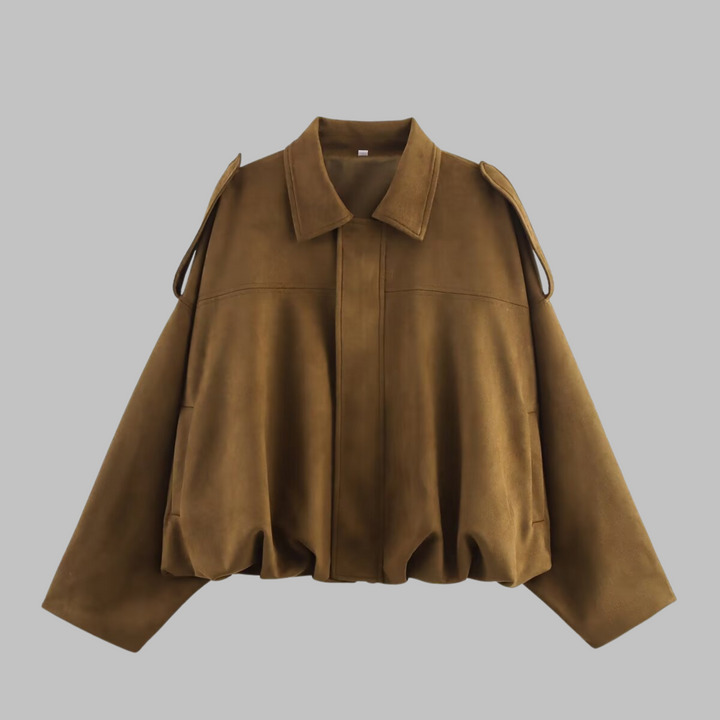 Claudette™ - Comfy Loose Fit Military Jacket