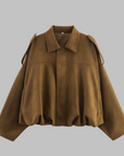Claudette™ - Comfy Loose Fit Military Jacket