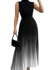 YZA™ – Elegant Ombre Sleeveless Evening Dress
