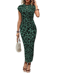 NEVAEH™ – Stylish Leopard Print Bodycon Dress