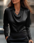 Glyn - Elegant Satin Blouse