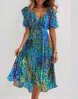 Sapphire | Breezy Blue Midi Dress