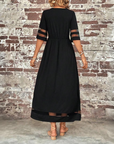 Aubrey™ – Flattering Tummy-Smoothing Midi Dress