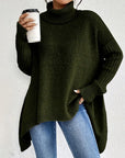 BRIGETTE – LONG TURTLENECK SWEATER