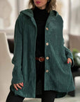 Cordia™ | Cozy Corduroy Hooded Jacket