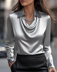Glyn - Elegant Satin Blouse