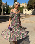 Mela | Elegant V-Neck Maxi