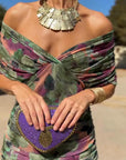 Mela | Elegant V-Neck Maxi
