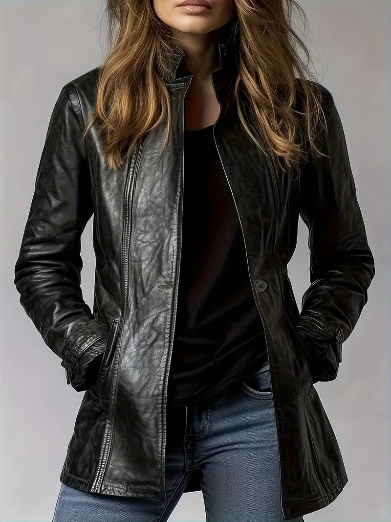 Adelina™ | Casual Button-Up Jacket