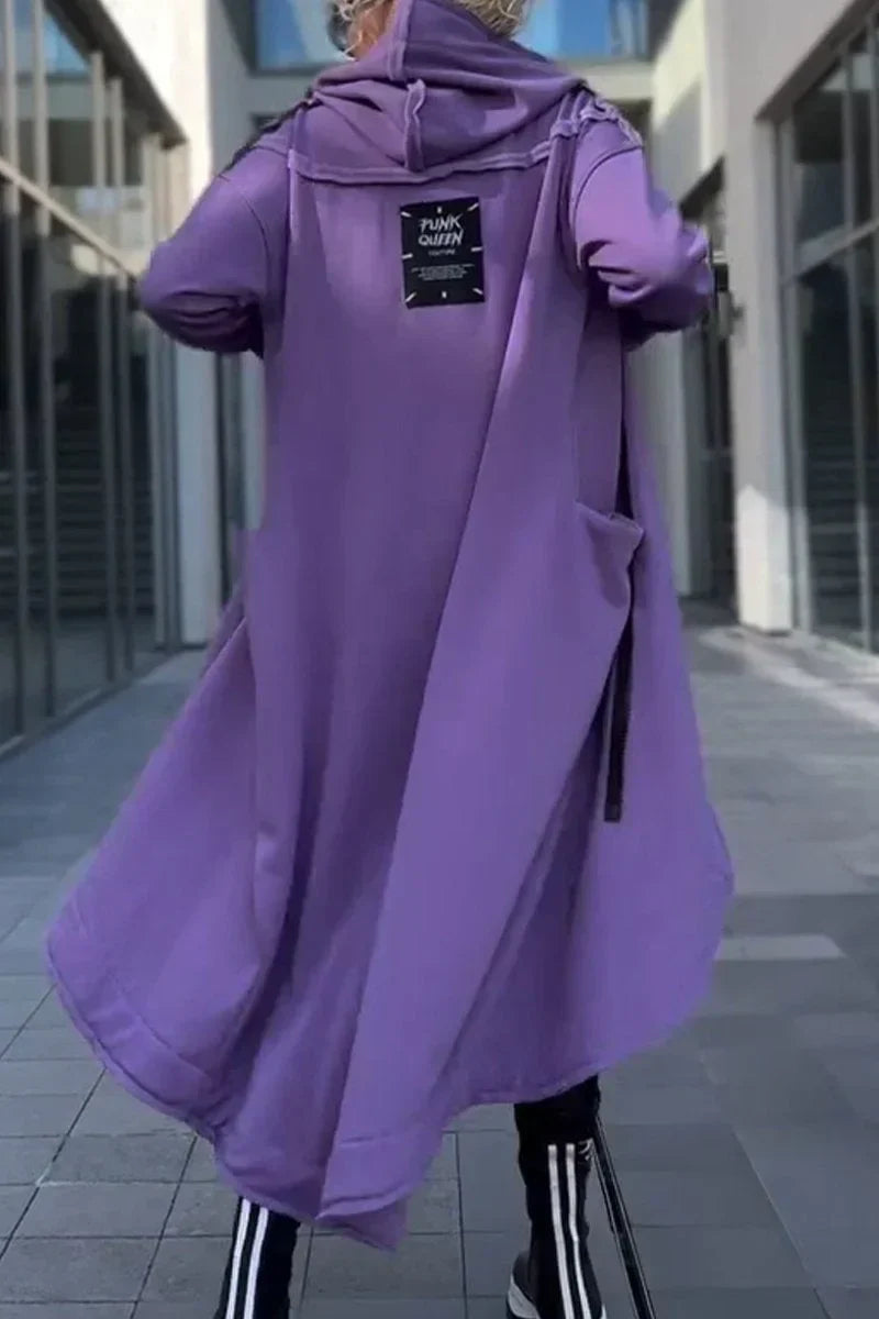 MARIE™ | LONG ZIP-UP HOODIE MADE OF LIGHTWEIGHT, BREATHABLE FABRICS