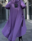 MARIE™ | LONG ZIP-UP HOODIE MADE OF LIGHTWEIGHT, BREATHABLE FABRICS