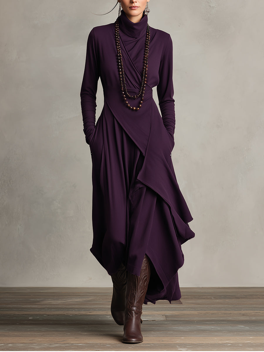 Natalia - knit maxi dress