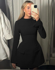 BRISHA™ - Chic Long Sleeve Bodycon Mini Dress