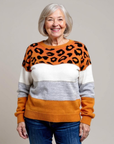 Pascalina | Leopard Print Casual Sweater