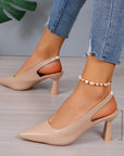 Sophia | Elegant Slingback Heels