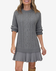 Gaëlle™ Knitted Sweater Dress