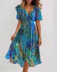 Sapphire | Breezy Blue Midi Dress