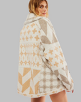 PORTIA™ - Vintage Button Down Collar Long Sleeve Oversized Cardigan