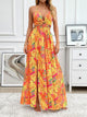 Orange & Yellow Floral