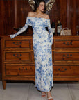 DARCIE™ - Off Shoulder Ruched Sequin Bodycon Evening Gown