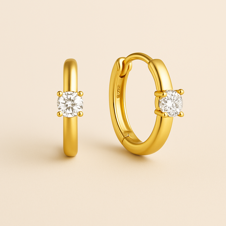 Morgana Crystal Hoops