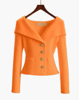 Kenny – Ribbed Button-Up Cardigan