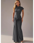 NICOLET™ - Formal Tie Back Bodycon Evening Dress