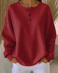 Anne™ - Lässiges Sweatshirt mit Kragen