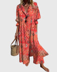 Zariah | Elegant Bohemian Maxi Dress