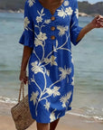 Vera | Everyday Comfort Dress With Floral Print
