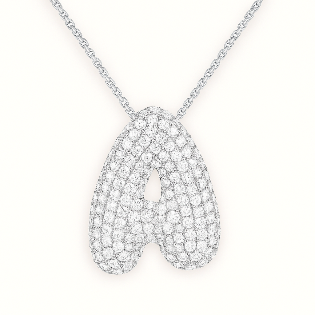 Golden Initial Necklace