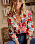 Mylene | Colourful Floral Blouse