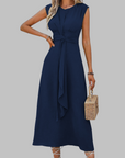 REESE™ - Elegant Sleeveless Round Neck Maxi Dress