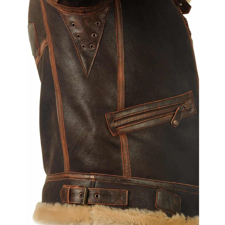 Savrani™ | Warm aviator jacket