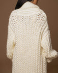 Ivory Hold Me Close Shawl Collar Cardigan