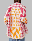 PORTIA™ - Vintage Button Down Collar Long Sleeve Oversized Cardigan