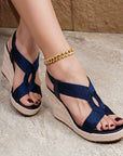 Noelle | Knit Open Toe Heels