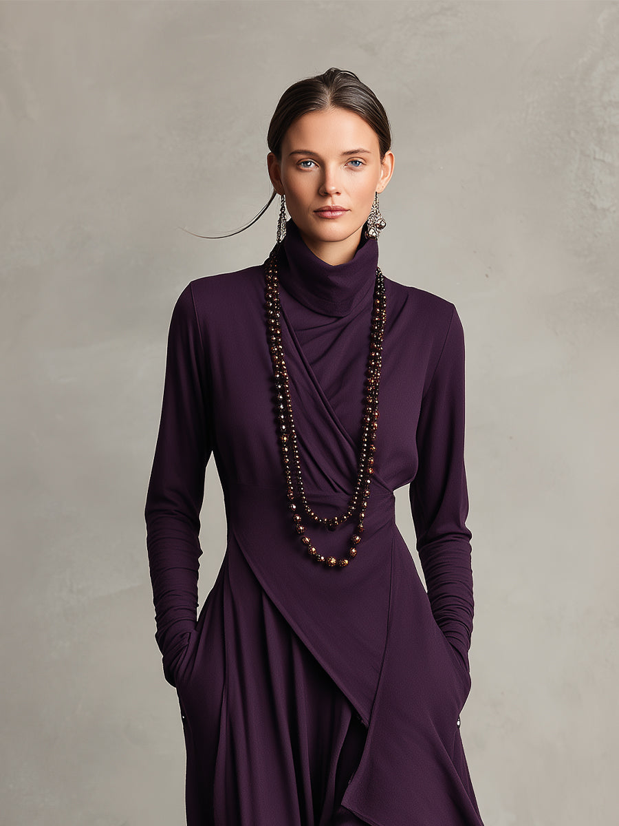 Natalia - knit maxi dress