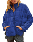 APRIL™ – Lightweight Compact Zip Puffer Jacket