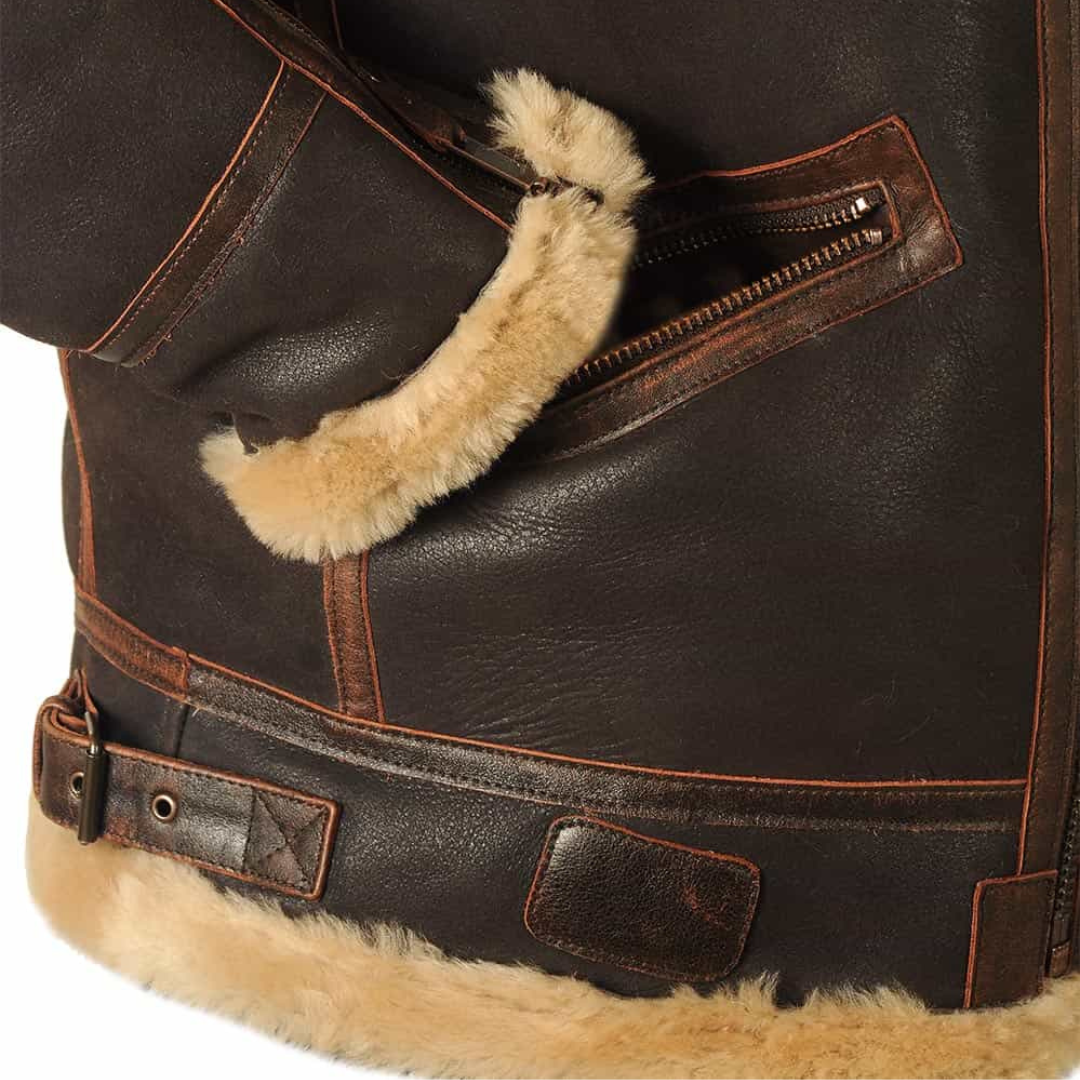 Savrani™ | Warm aviator jacket