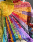 Ada | Colourful and Vibrant Turtleneck Sweater