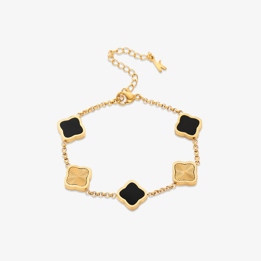 Golden Clover Bracelet